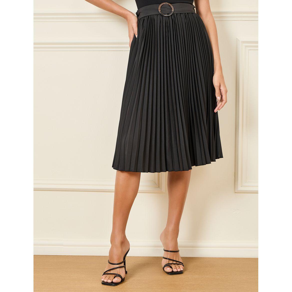تنورة ميدي بكسرات وحزام-women-clothing-bottoms-skirts-image-1