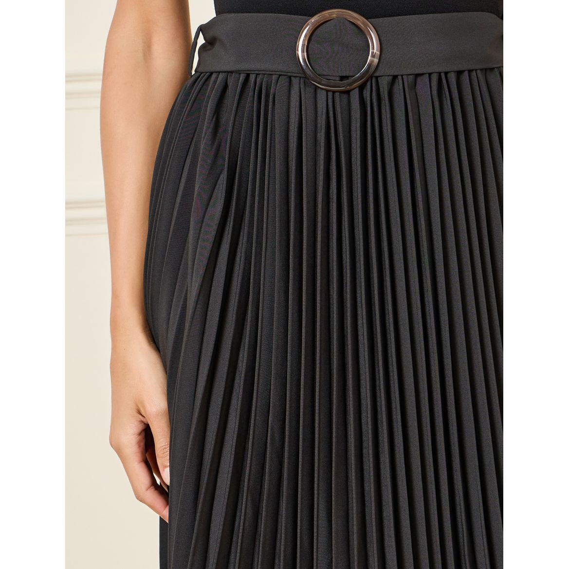 تنورة ميدي بكسرات وحزام-women-clothing-bottoms-skirts-image-3