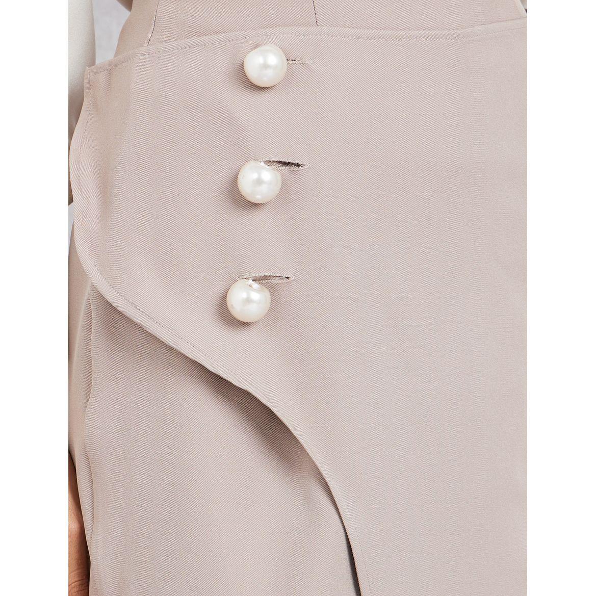 Styli Solid Faux Pearl Button Detail Midi Skirt-women-clothing-bottoms-skirts-image-3