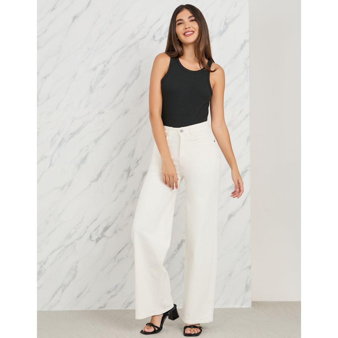 Styli High Rise Wide Leg Jeans-women-clothing-bottoms-jeans-image-1