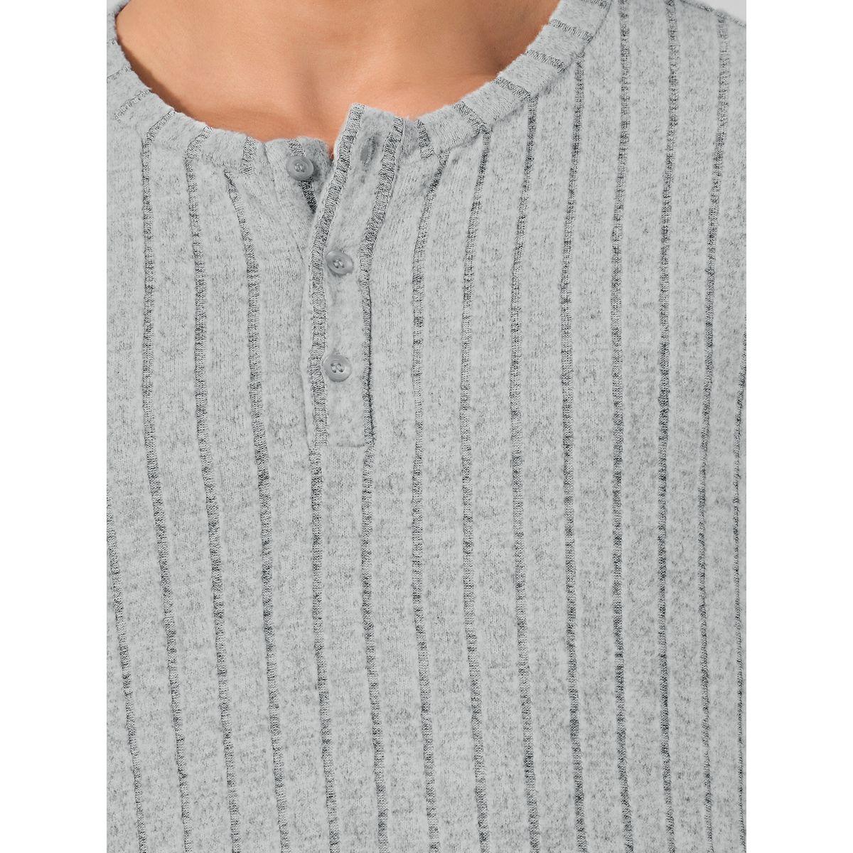 Styli Unwind Ribbed Long Sleeves T-Shirt & Open Hem Pyjama Set-men-clothing-nightwear-sets-image-3