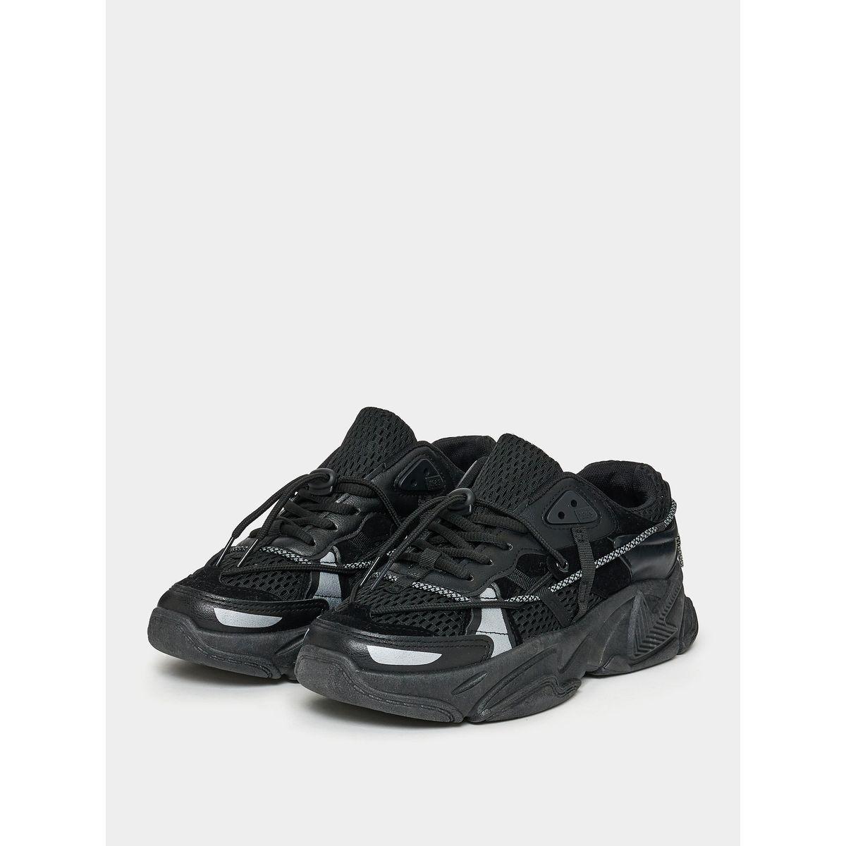 Styli Contrast Panel Lace Up Sneakers-men-shoes-sneakers-image-3