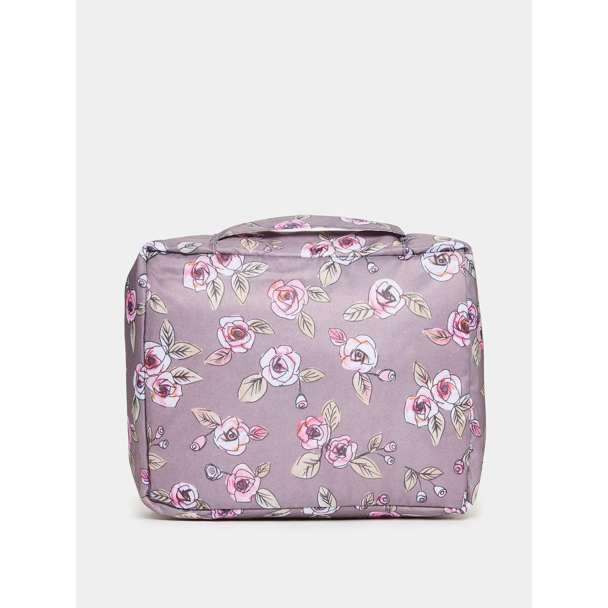 Styli Floral Print Zip Washbag-travel-accessories-image-1