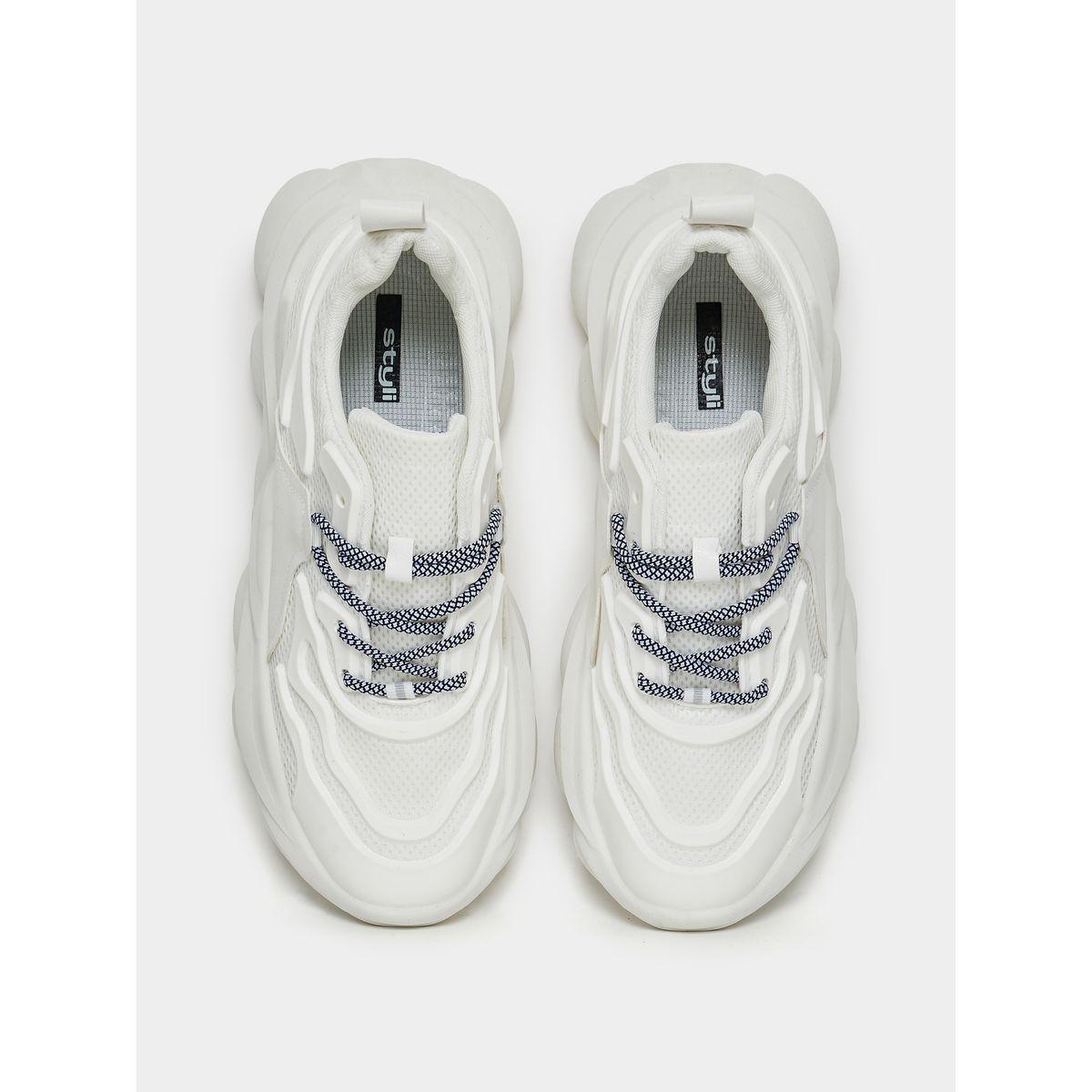 Styli Anti Slip Textured Upper Chunky Sole Sneakers-men-shoes-sneakers-image-5