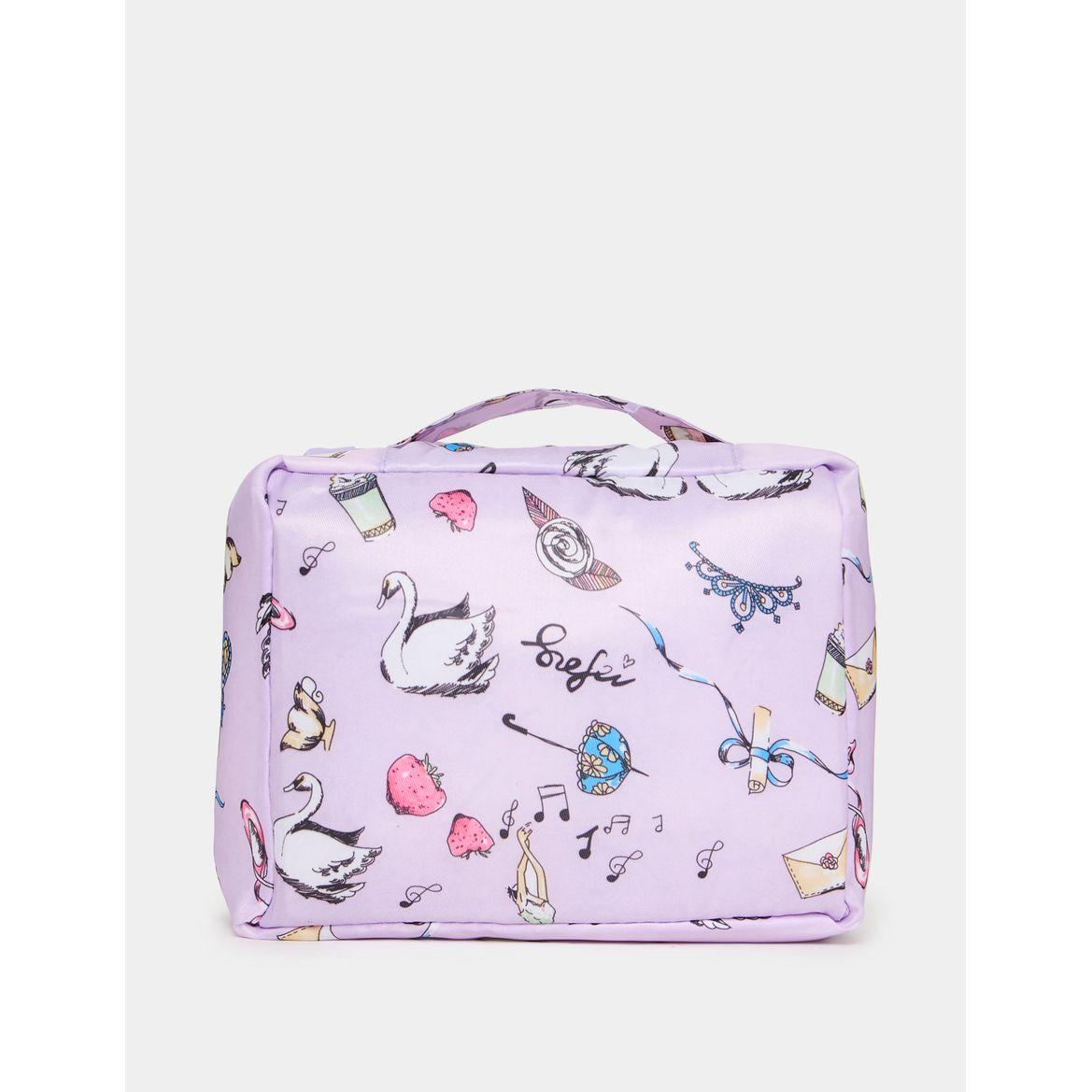 Styli Patch Detail Icon Printed Washbag-travel-accessories-image-1