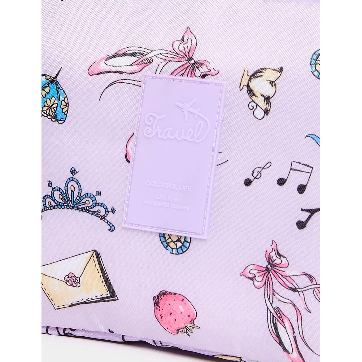Styli Patch Detail Icon Printed Washbag-travel-accessories-image-2
