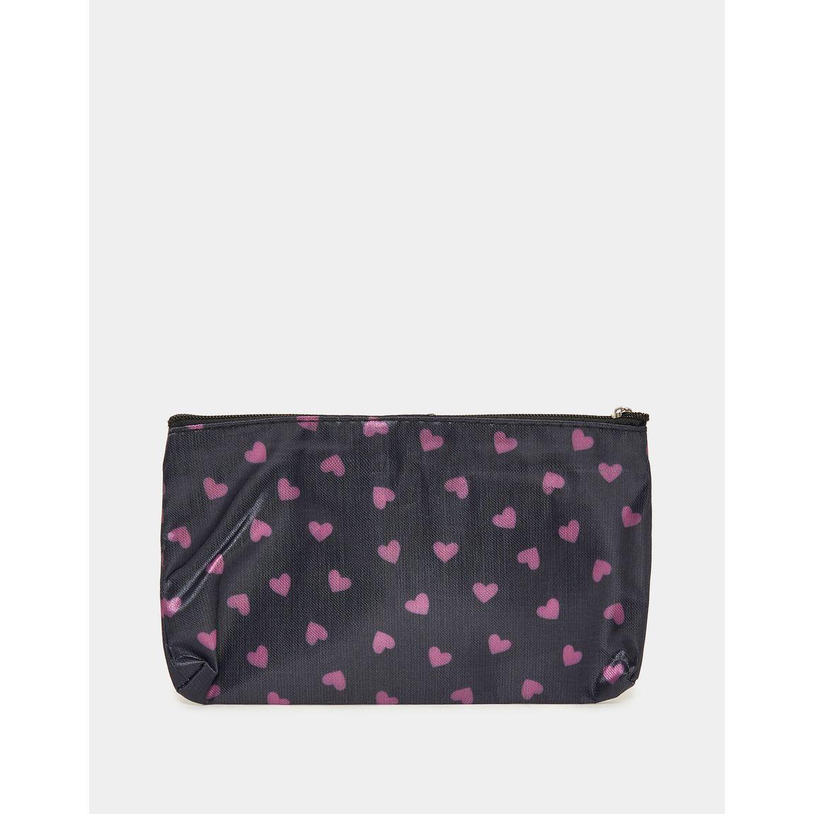 Styli Heart Print Wash Bag-travel-accessories-image-3