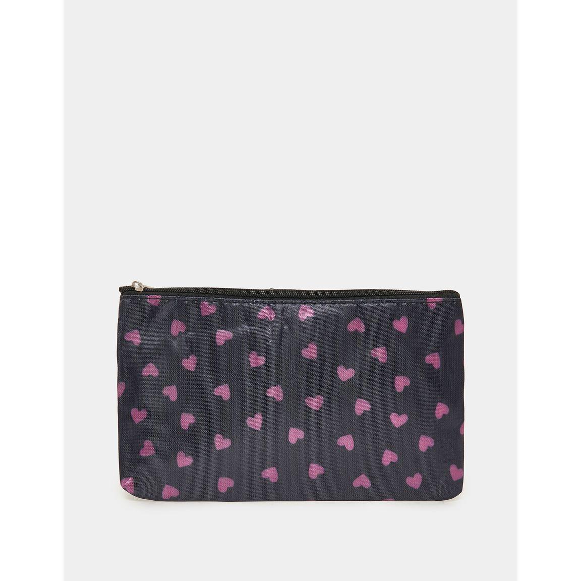 Styli Heart Print Wash Bag-travel-accessories-image-4
