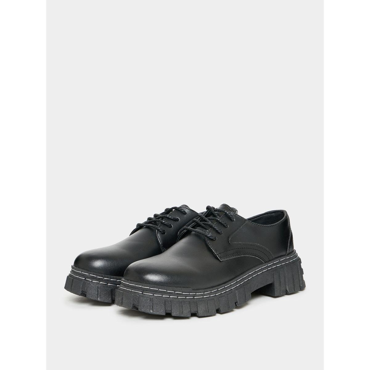 Styli Minimal Oxford Front Lace Up Casual Shoes-men-shoes-formalshoes-image-2