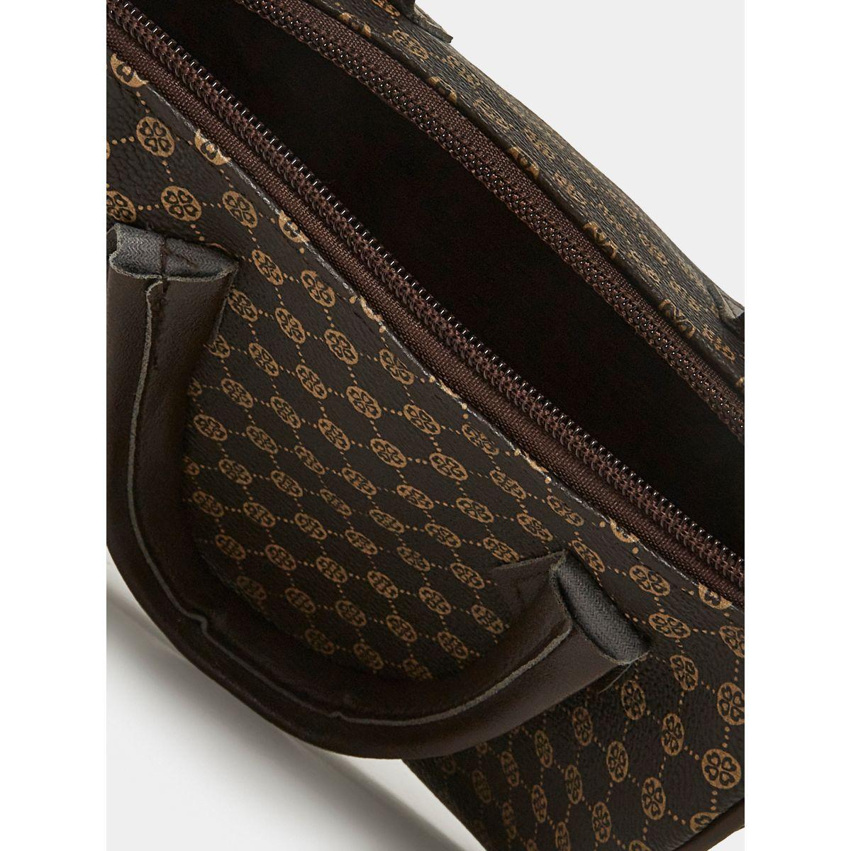 Styli Contrast Printed Handbags with Detachable Strap-women-bagsandwallets-handbags-image-7