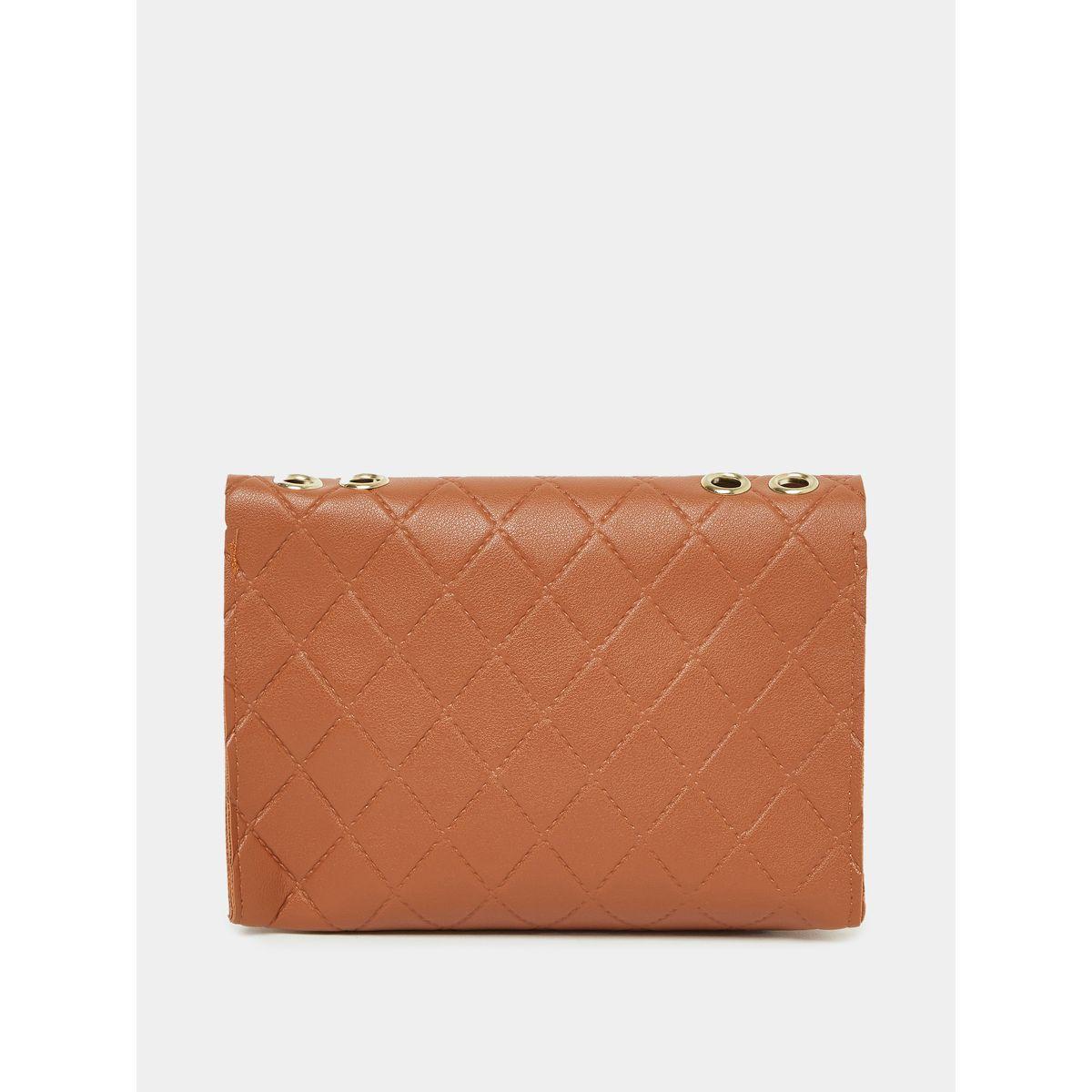 Styli Textured Crossbody Bag with Turn Lock-women-bagsandwallets-handbags-image-6