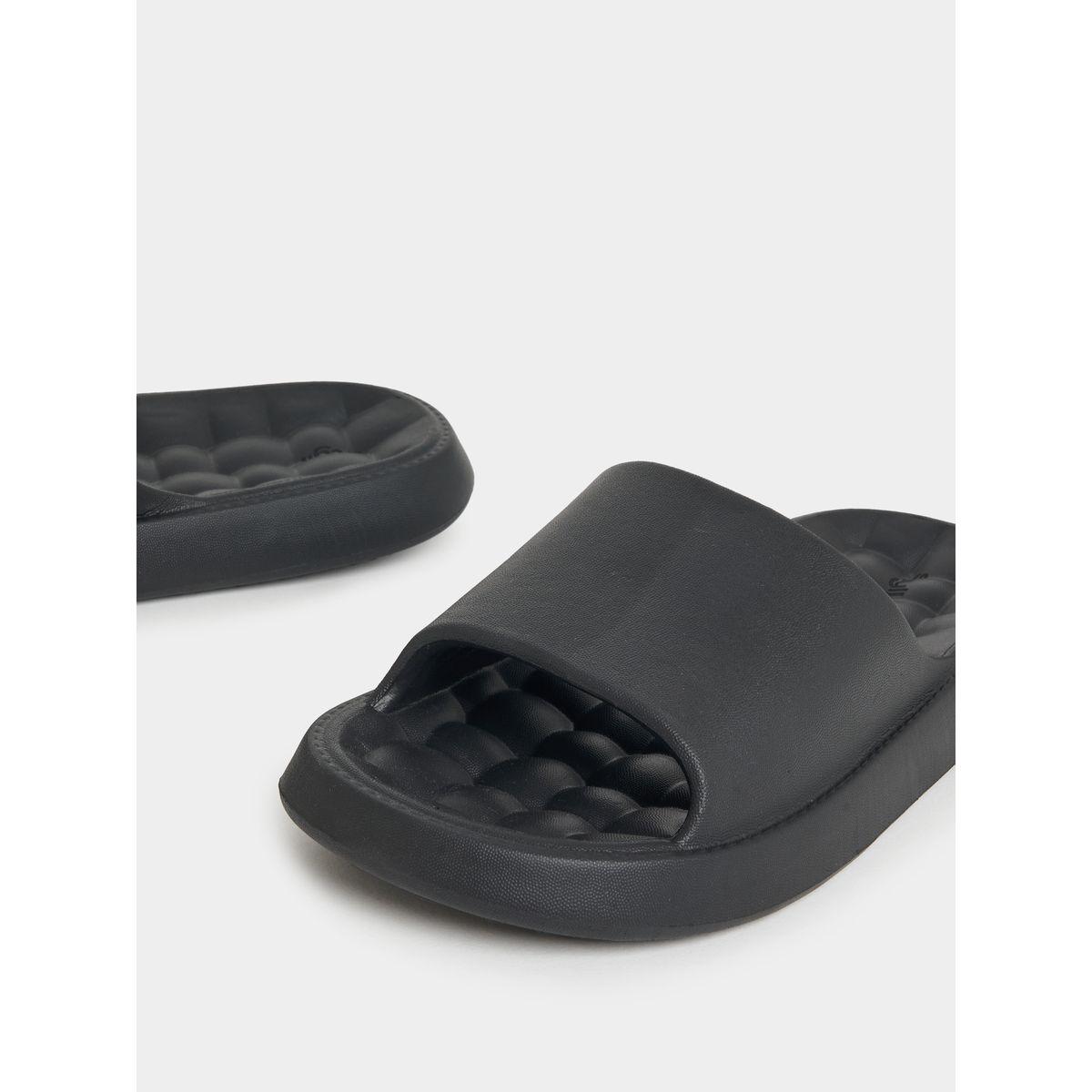 Styli Cushioned Upper Thick Sole Anti Slip Slides-men-shoes-flipflopsandslides-image-3