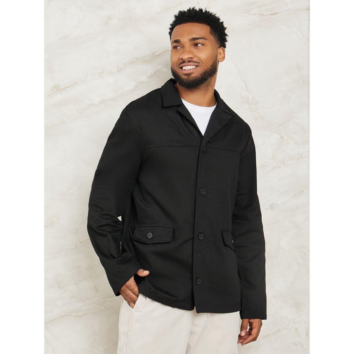 جاكيت منسوج بجيب امامي-men-clothing-jacketsandblazers-jackets-image-1