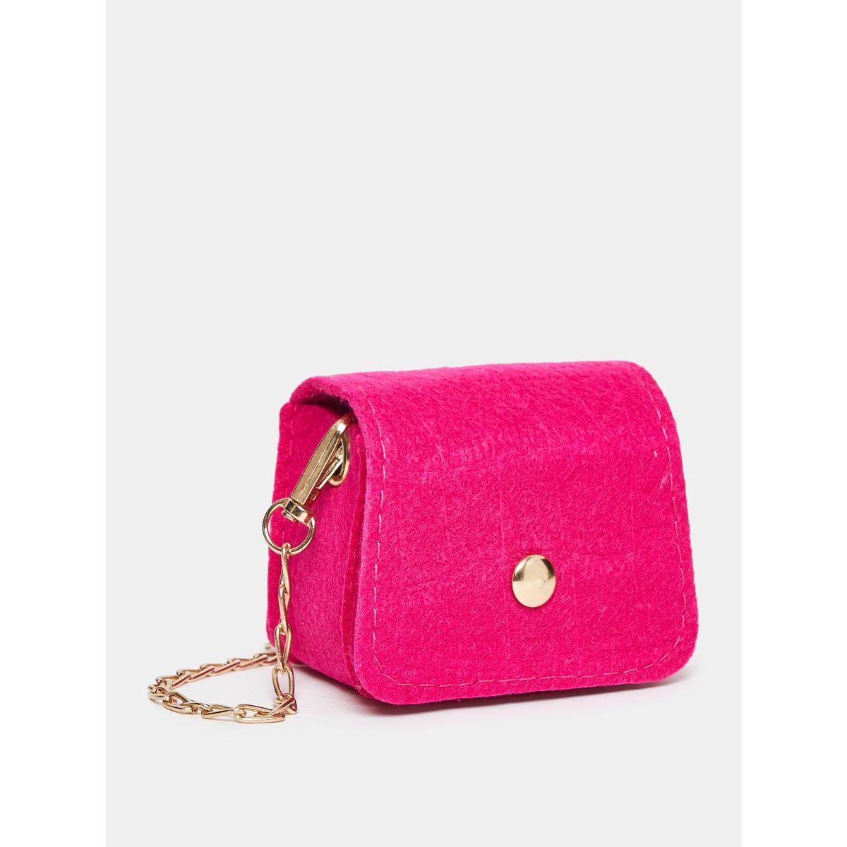 Styli Textured Chain Mini Bag-women-bagsandwallets-handbags-image-1