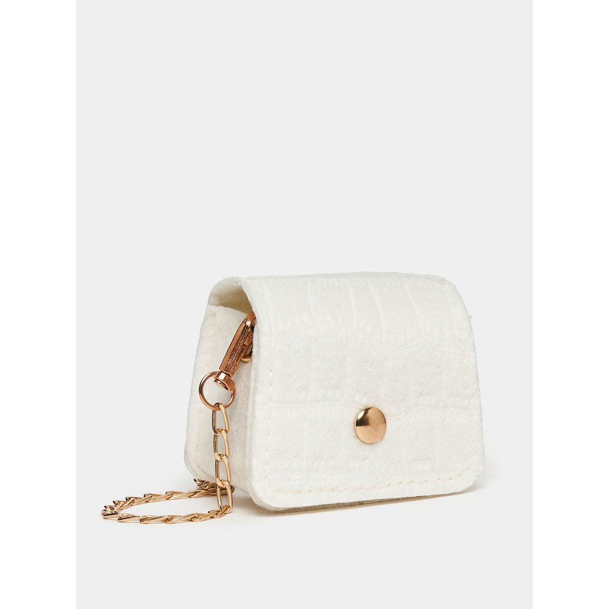 Styli Textured Chain Mini Bag-women-bagsandwallets-handbags-image-1