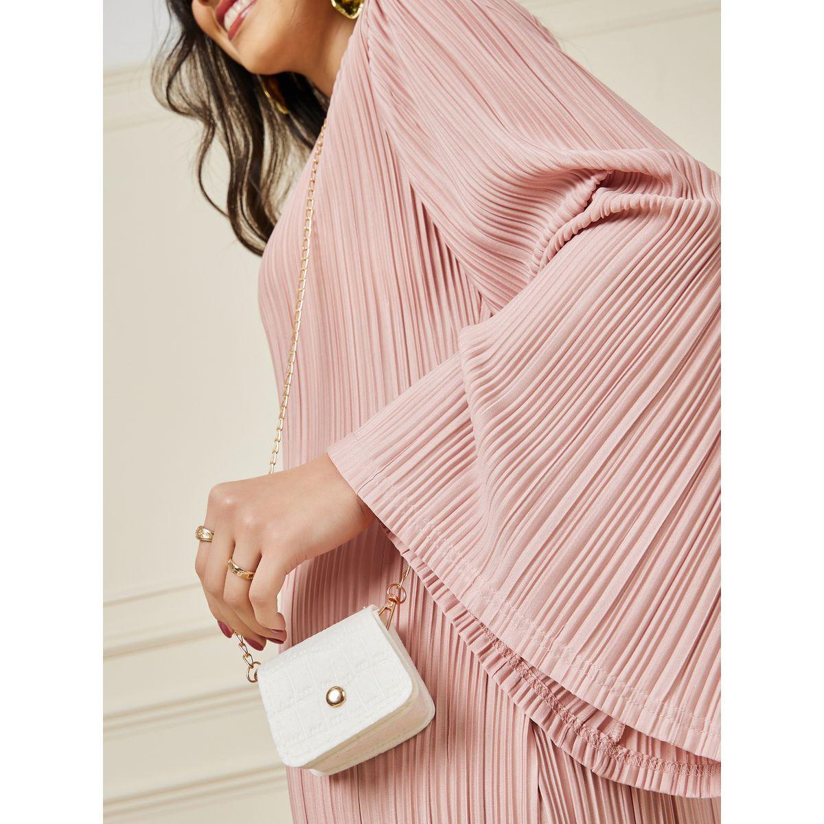Styli Textured Chain Mini Bag-women-bagsandwallets-handbags-image-2