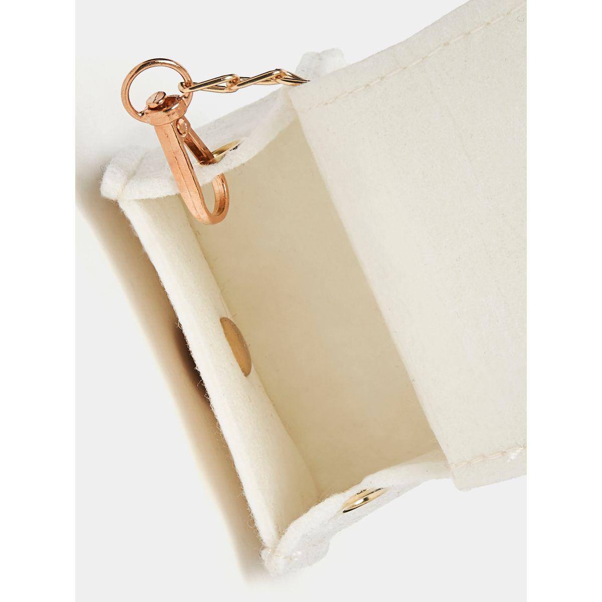 Styli Textured Chain Mini Bag-women-bagsandwallets-handbags-image-5
