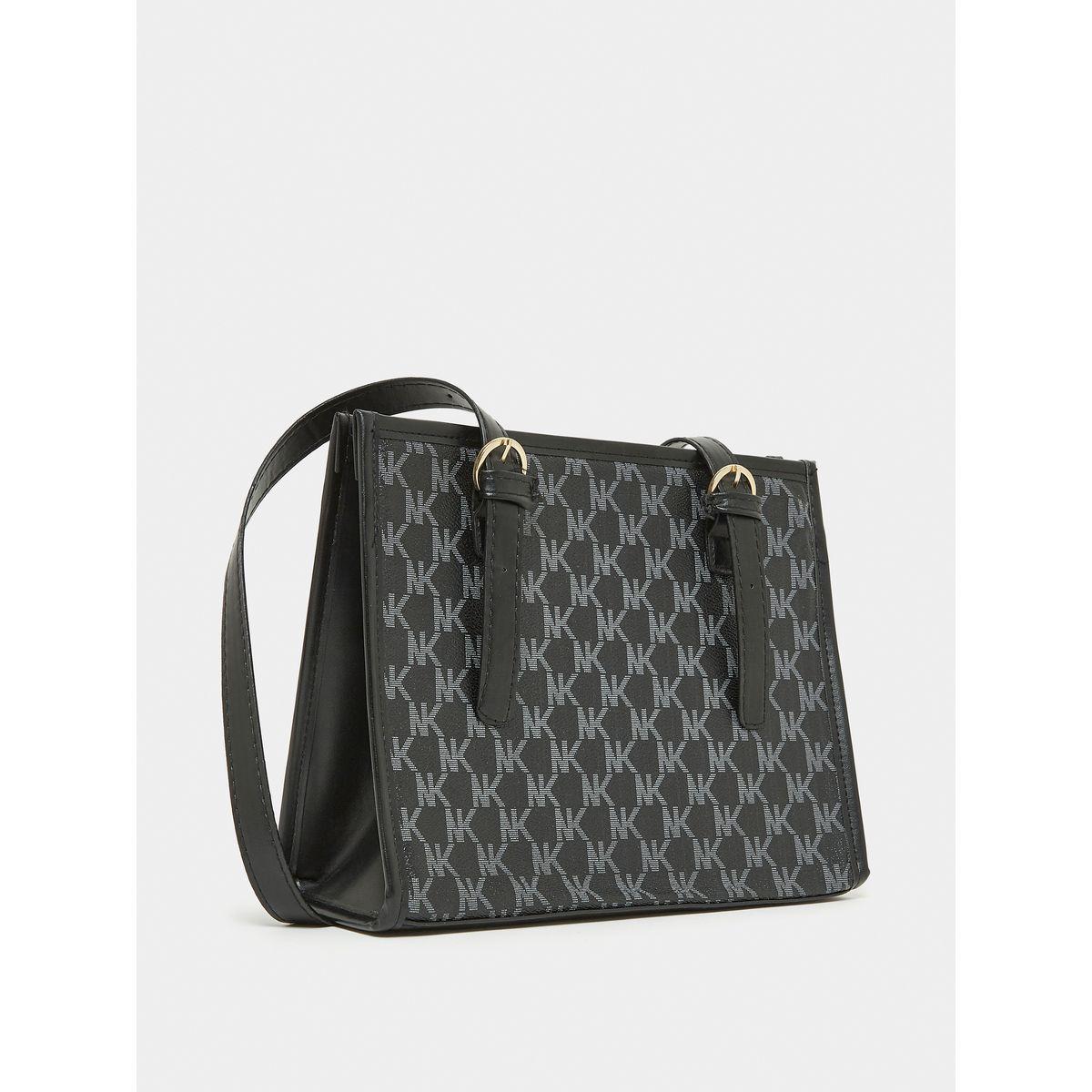 Styli NK All Over Print Buckle Detail Tote Bag-women-bagsandwallets-handbags-image-1