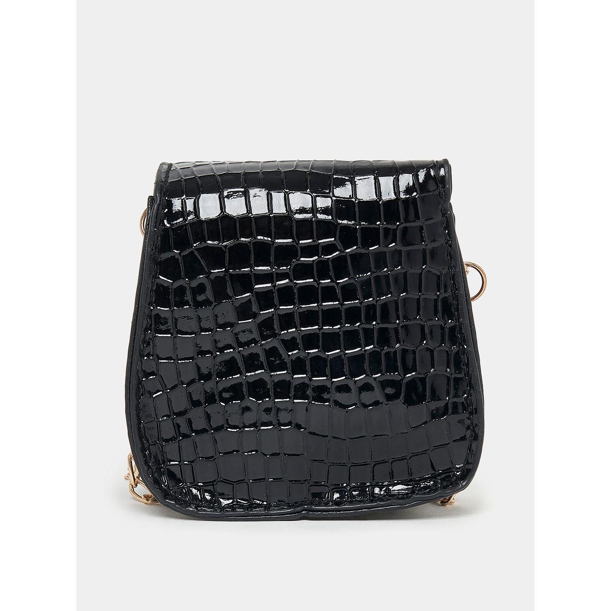 Styli Heart Embellished Textured Bag-women-bagsandwallets-handbags-image-5