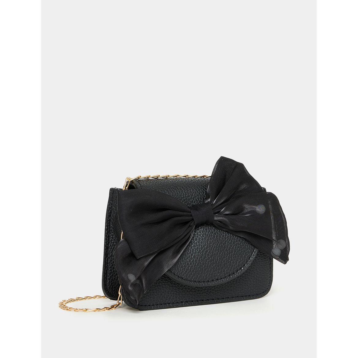 Styli Ribbon Patch Bag With Chainlink Sling-women-bagsandwallets-handbags-image-1
