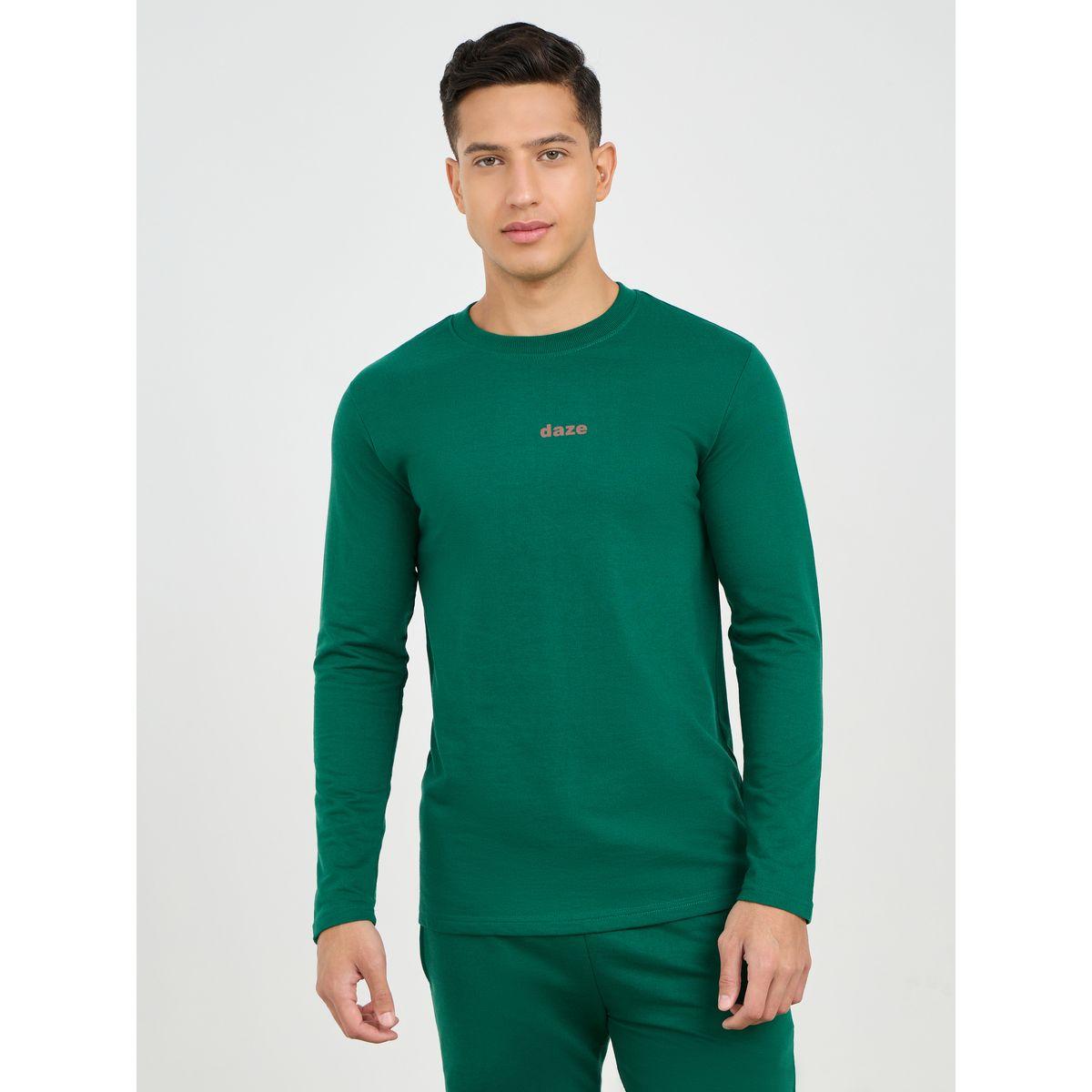 Styli Unwind Terry Long Sleeve T-Shirt and Slim Fit Cuffed Pyjama Set-men-clothing-nightwear-sets-image-2