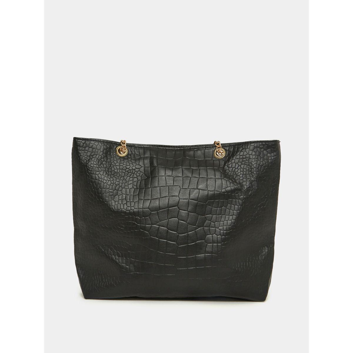 Styli Chain Drop Textured Bag-women-bagsandwallets-handbags-image-6