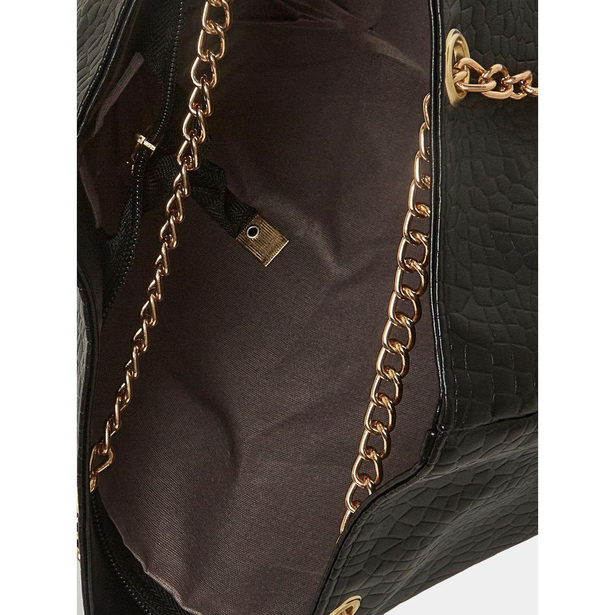 Styli Chain Drop Textured Bag-women-bagsandwallets-handbags-image-7