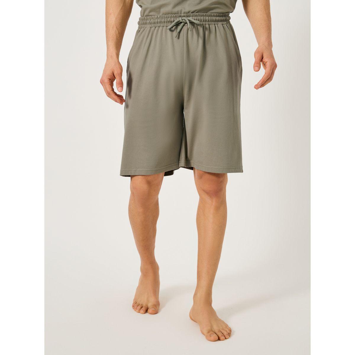 Styli Contrast Piped Pocket Detail T-Shirt and Short Pyjama Set-men-clothing-nightwear-pyjamaandshorts-image-5