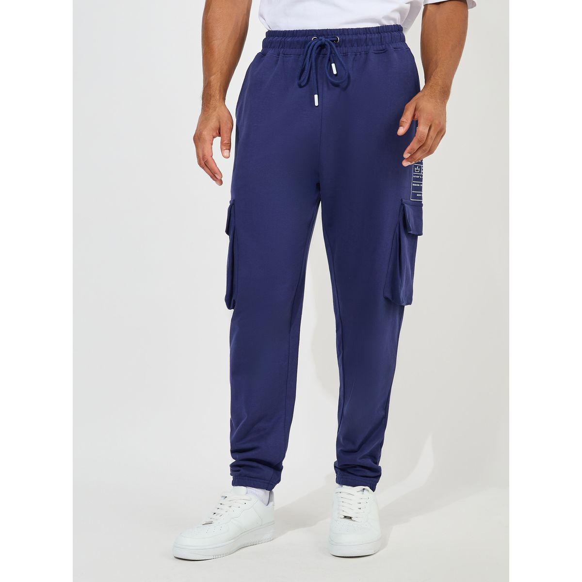 Styli Graphic Print Oversized Cargo Joggers-men-clothing-bottoms-joggers-image-1
