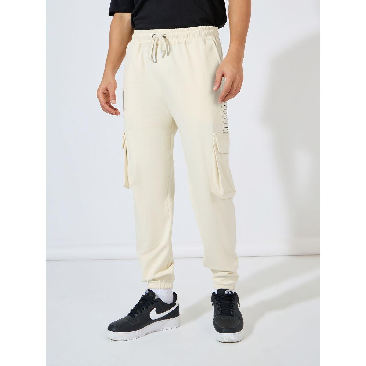Styli Graphic Print Oversized Cargo Joggers-men-clothing-bottoms-joggers-image-1