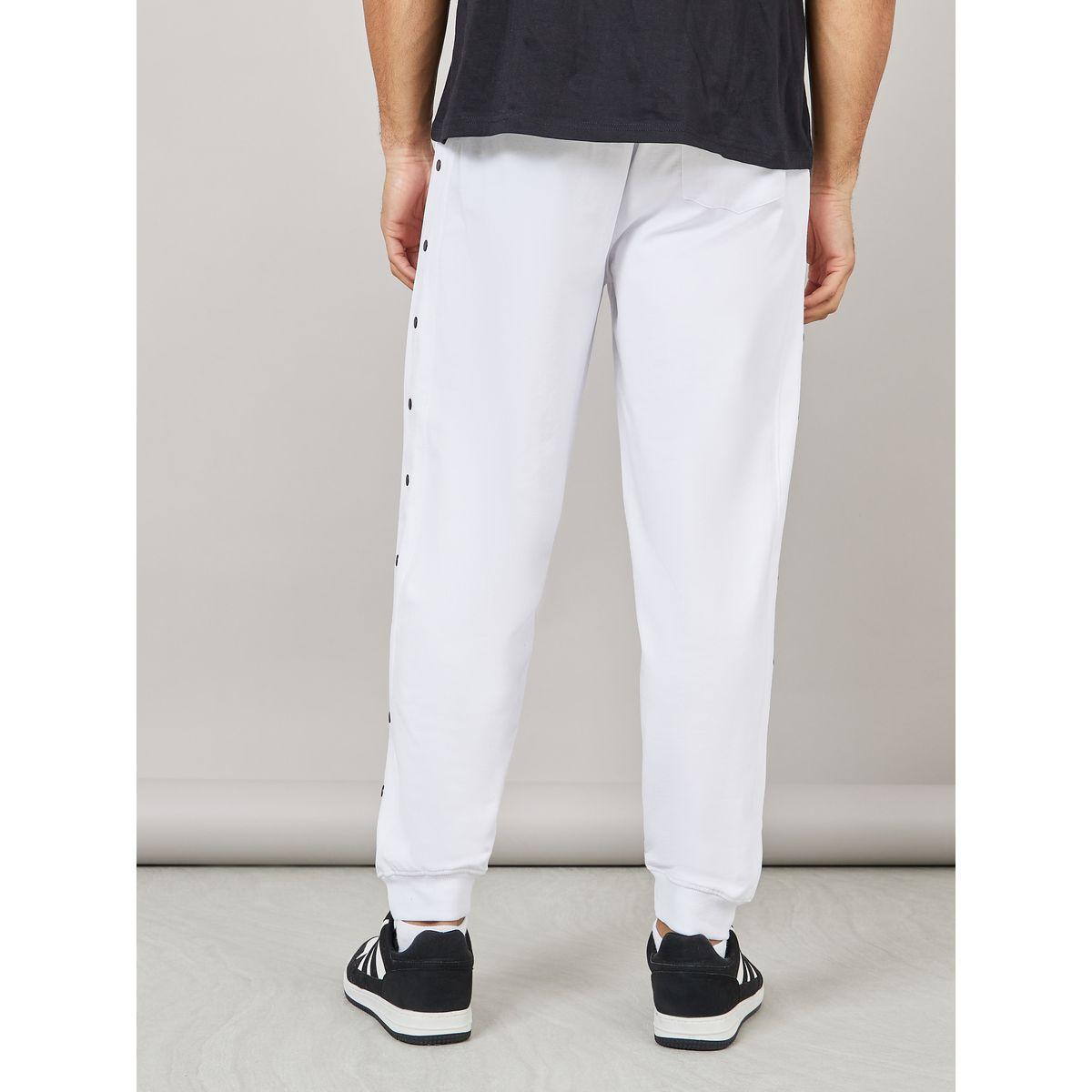 Styli Oversized Side Vertical Print and Popper Detail Joggers-men-clothing-bottoms-joggers-image-6