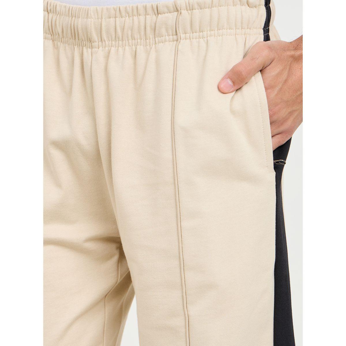 بنطلون رياضي مفتوح بجانب متباين من ستيلي مع جيوب سحابية-men-clothing-bottoms-joggers-image-3