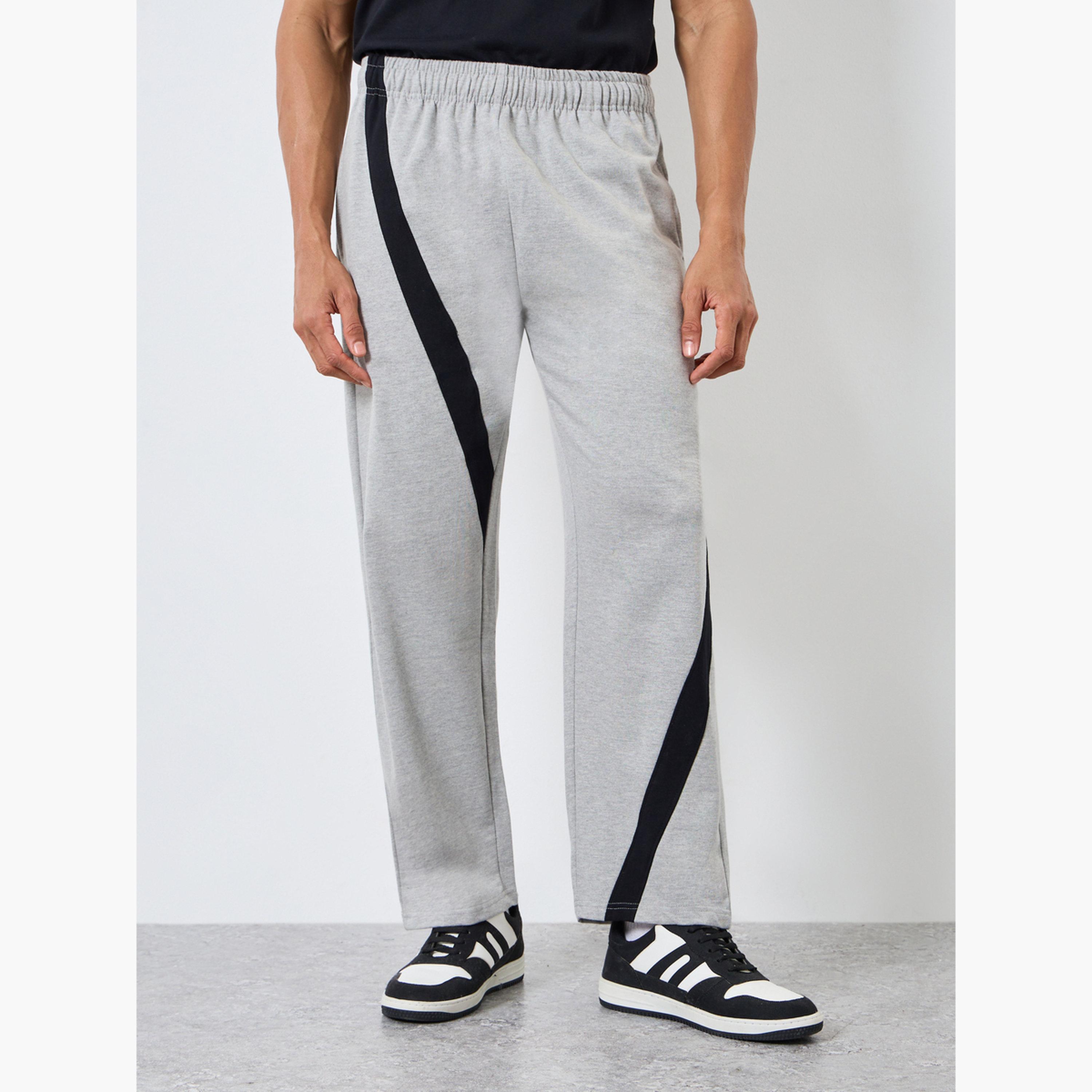 جوغر مخطط بقصة مريحة-men-clothing-bottoms-joggers-image-1