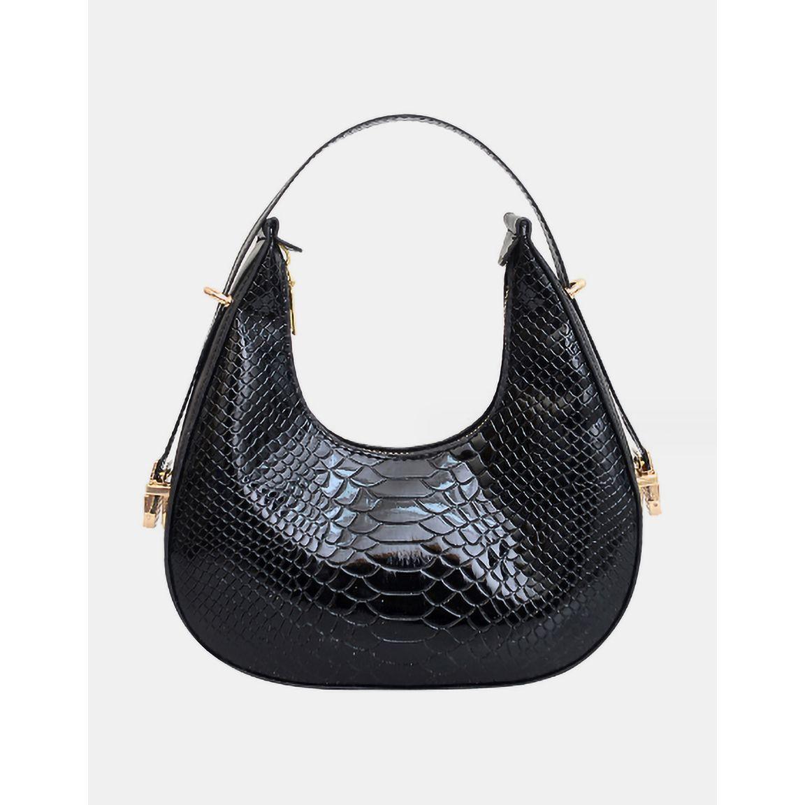 Styli Textured Crescent Bag-women-bagsandwallets-handbags-image-4