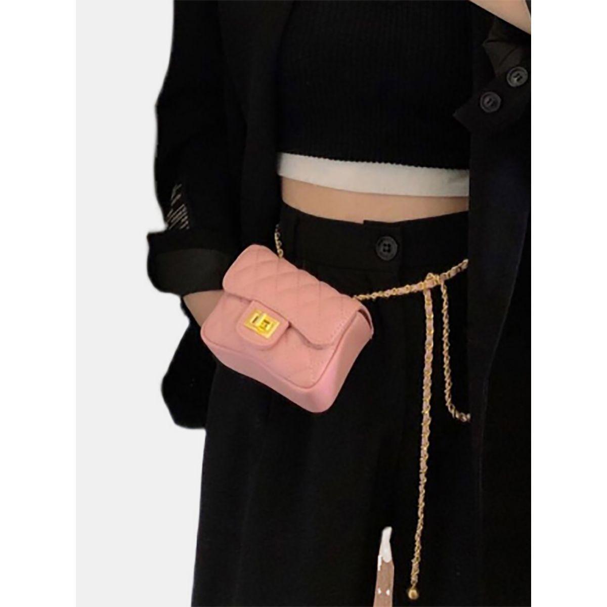 شنطة بقفل دوار للغلق مع سلسلة-women-bagsandwallets-handbags-image-1