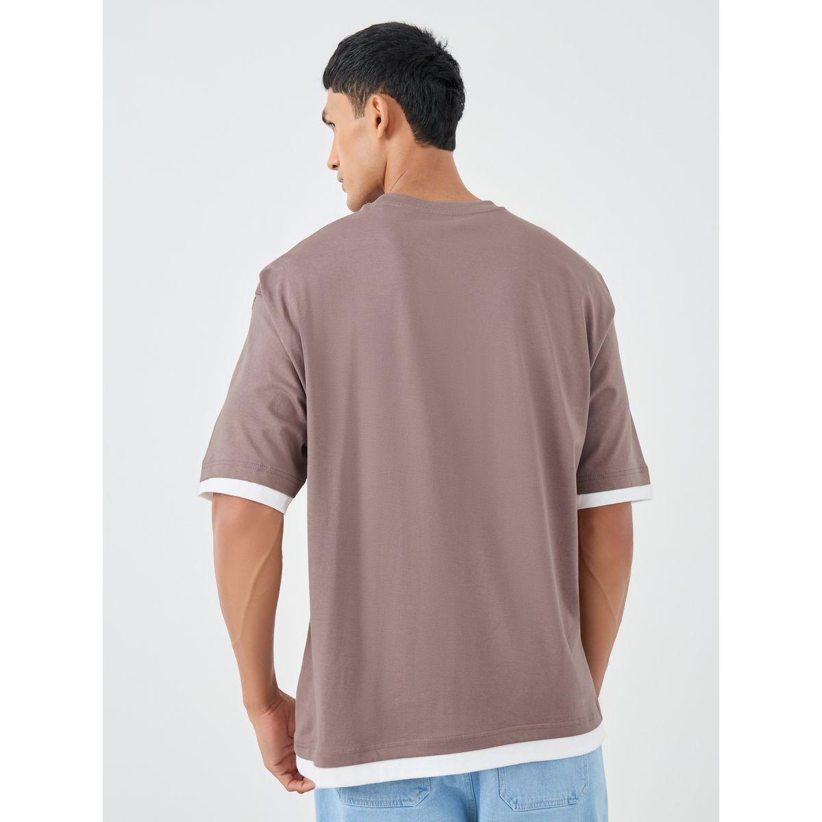 Styli Contrast Trim Pure Cotton Oversized T-Shirt-men-clothing-tshirtsandpolos-tshirts-image-4