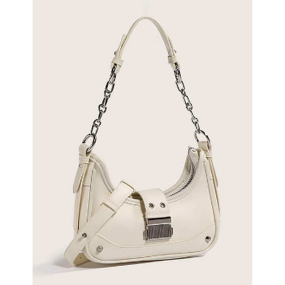 Styli Belted Bag with Chain Handle-women-bagsandwallets-handbags-image-2