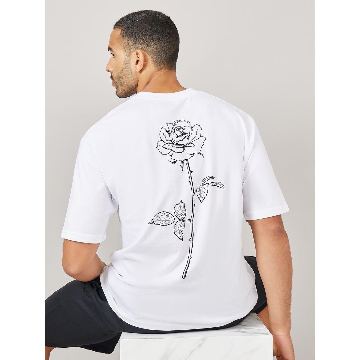 Styli Back Rose Printed Oversized T-Shirt-men-clothing-tshirtsandpolos-tshirts-image-1