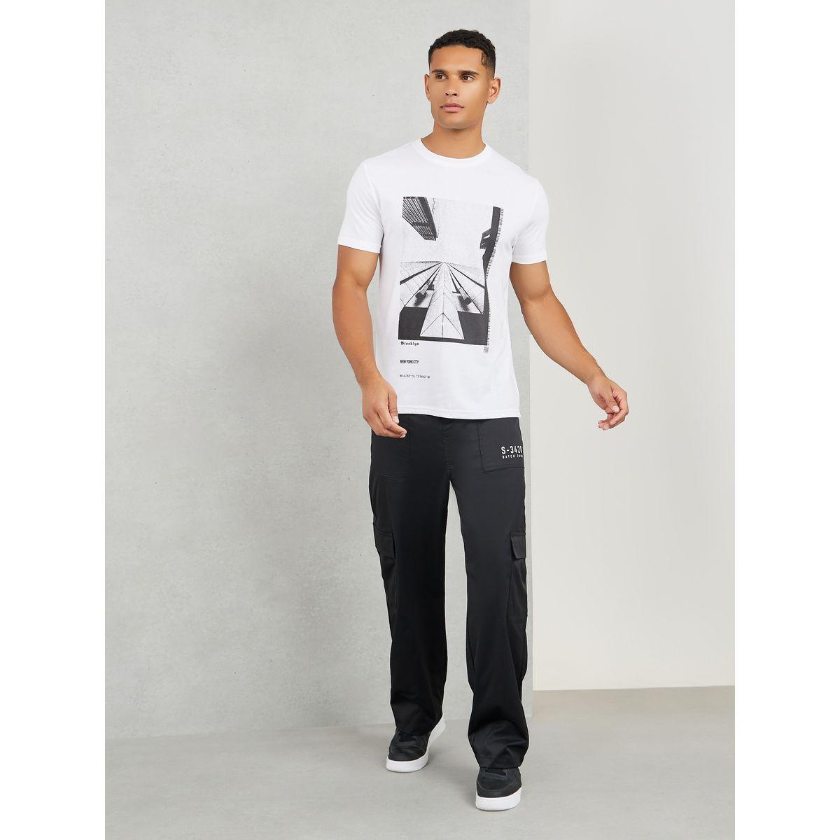Styli City Photo Graphic Print Regular Fit T-shirt-men-clothing-tshirtsandpolos-tshirts-image-2