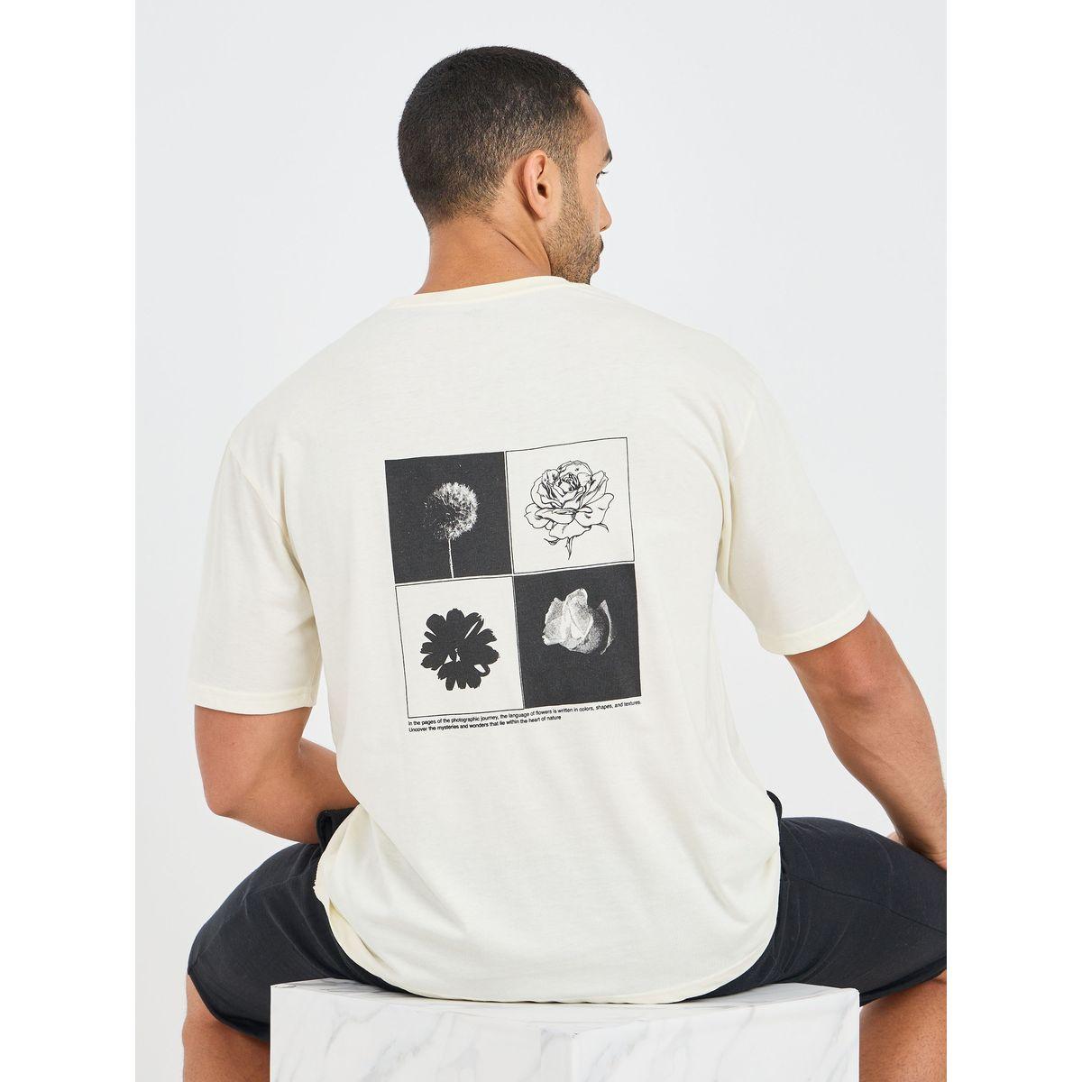 Styli Front and Back Graphic Print Oversized T-Shirt-men-clothing-tshirtsandpolos-tshirts-image-1
