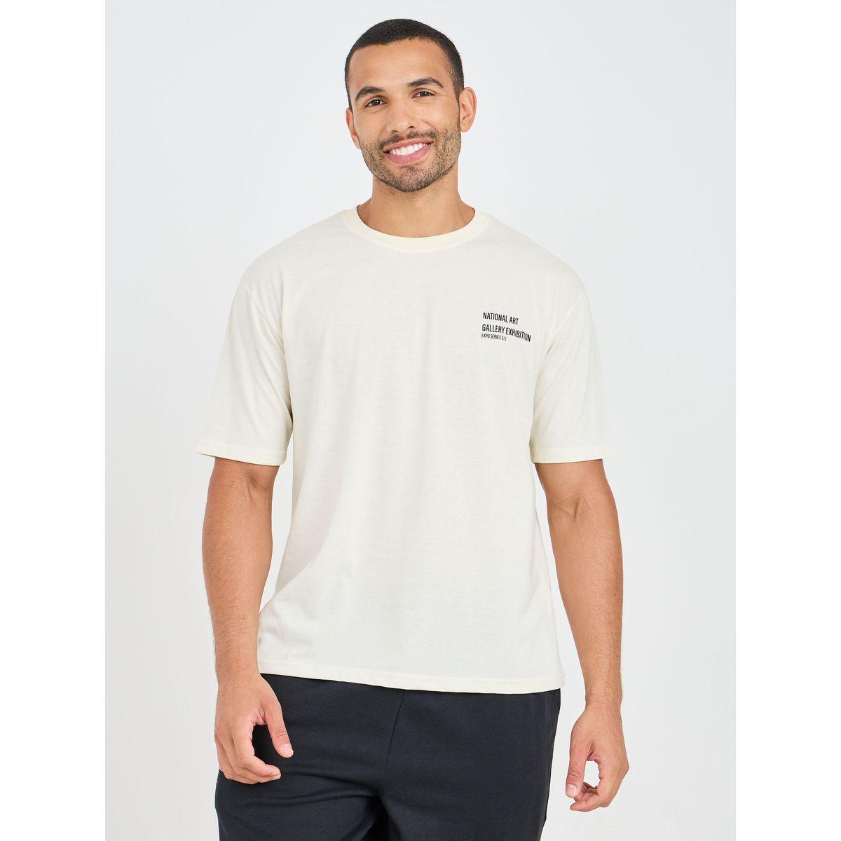 Styli Front and Back Graphic Print Oversized T-Shirt-men-clothing-tshirtsandpolos-tshirts-image-2