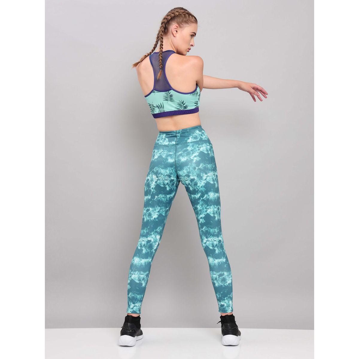 Technosport X Styli All Over Tie Dye Print Active Tights with Pocket-women-clothing-sportswearandactivewear-bottoms-image-5