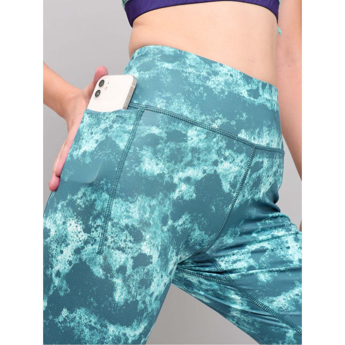 Technosport X Styli All Over Tie Dye Print Active Tights with Pocket-women-clothing-sportswearandactivewear-bottoms-image-7