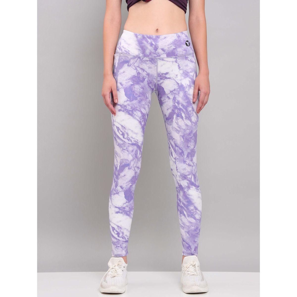 Technosport X Styli All Over Tie Dye Print Active Tights with Pocket-women-clothing-sportswearandactivewear-bottoms-image-8