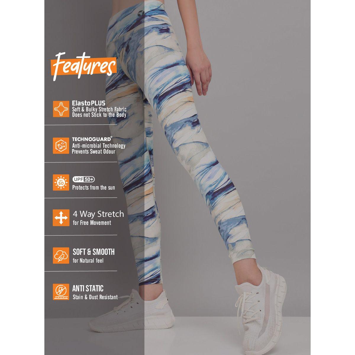 Technosport X Styli All Over Tie Dye Print Active Tights with Pocket-women-clothing-sportswearandactivewear-bottoms-image-3