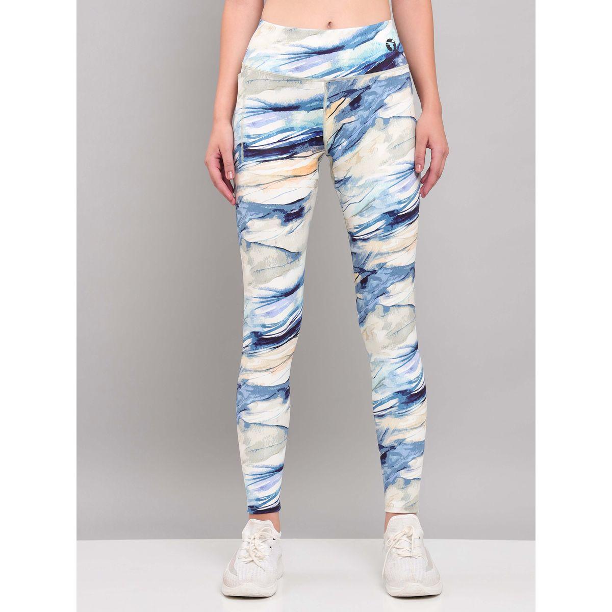Technosport X Styli All Over Tie Dye Print Active Tights with Pocket-women-clothing-sportswearandactivewear-bottoms-image-9