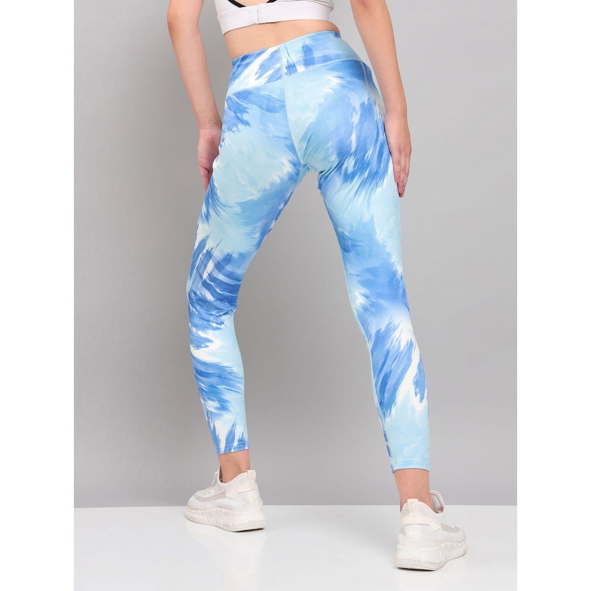 Technosport X Styli All Over Tie Dye Print Active Tights with Pocket-women-clothing-sportswearandactivewear-bottoms-image-5