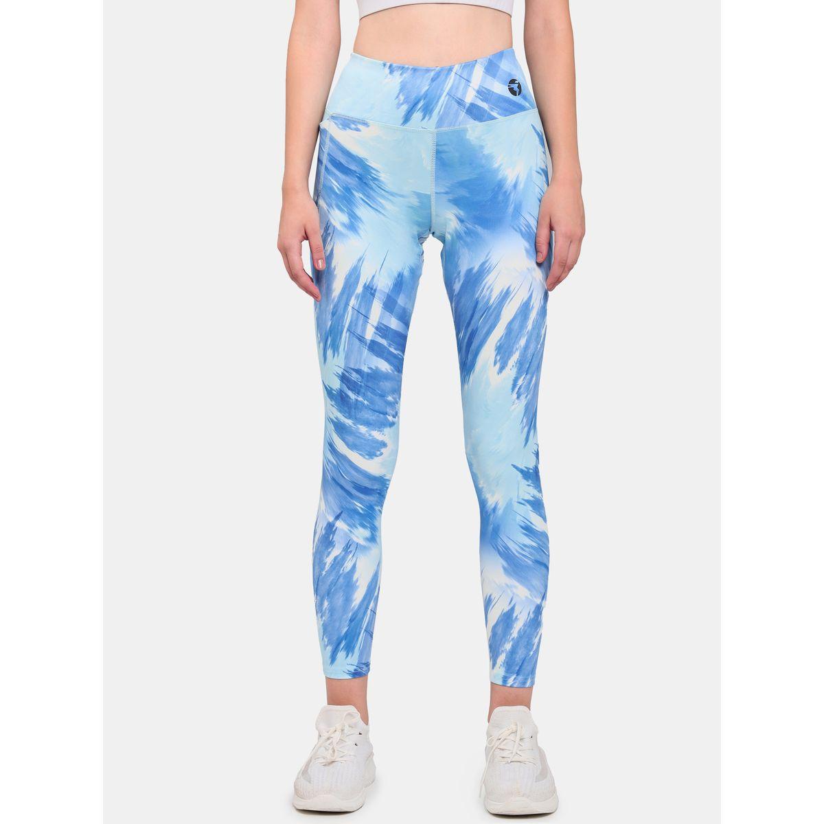 Technosport X Styli All Over Tie Dye Print Active Tights with Pocket-women-clothing-sportswearandactivewear-bottoms-image-6