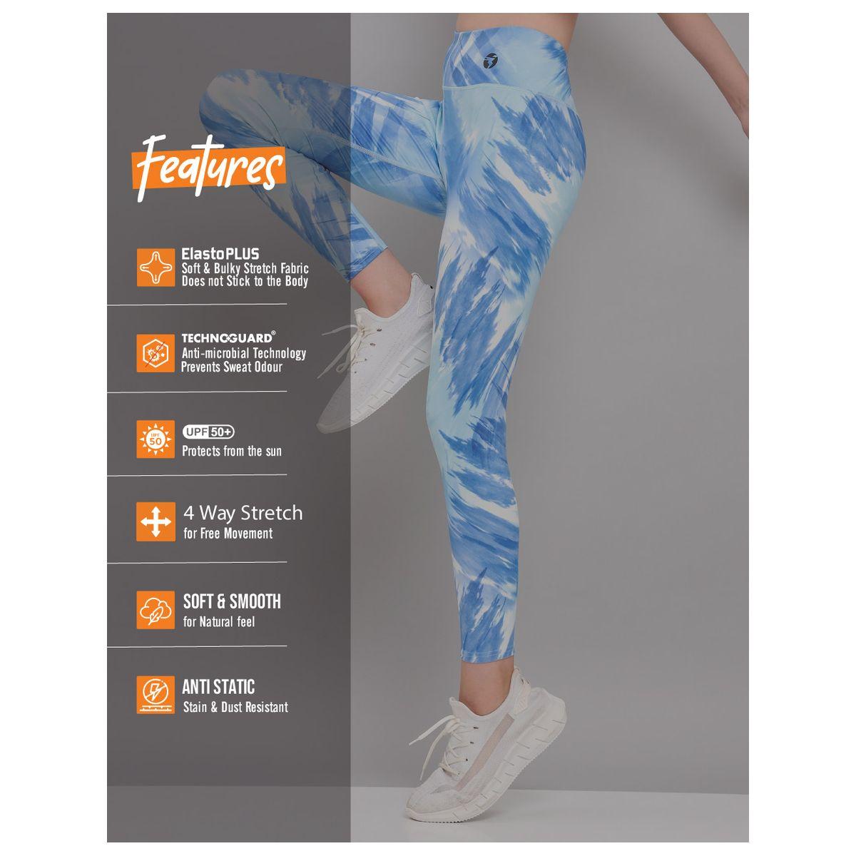 Technosport X Styli All Over Tie Dye Print Active Tights with Pocket-women-clothing-sportswearandactivewear-bottoms-image-7