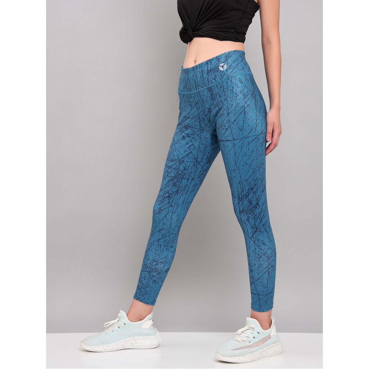 بنطال ضيق بطبعات تاي داي وجيوب تكنوسبورت × ستايلي-women-clothing-sportswearandactivewear-bottoms-image-6